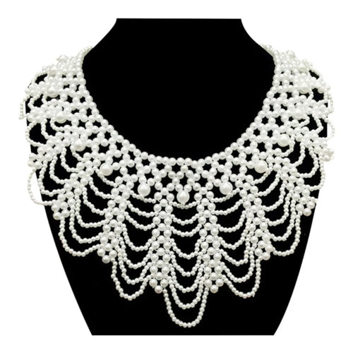 Bohemian Pearl Layer Necklace