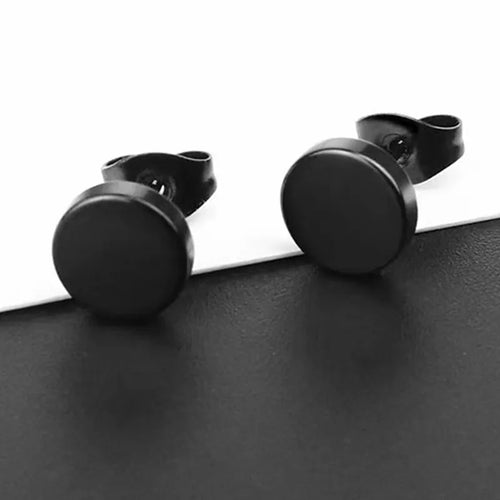 Steel Stud Earrings