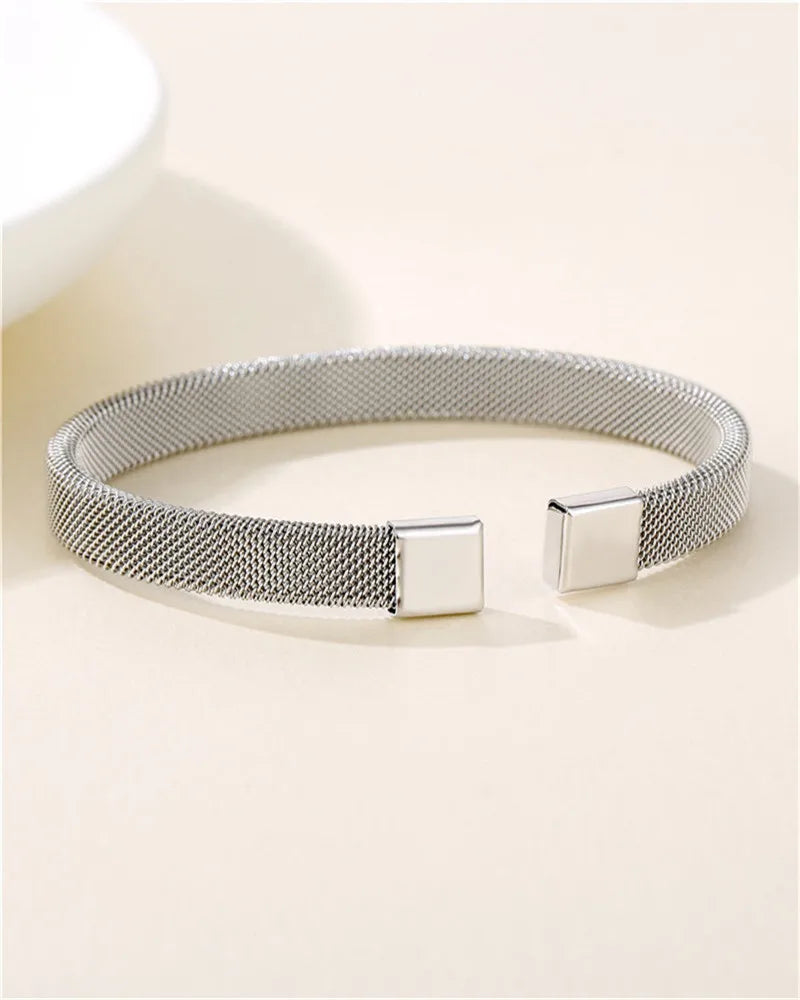 Stainless Steel Cuff Bracelet