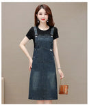 Plus Size Denim Dress