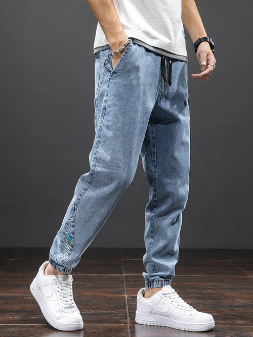 Blue Cargo Jeans