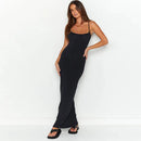 Satin Slip Maxi Dress