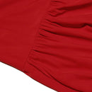 Red Suspender Dress