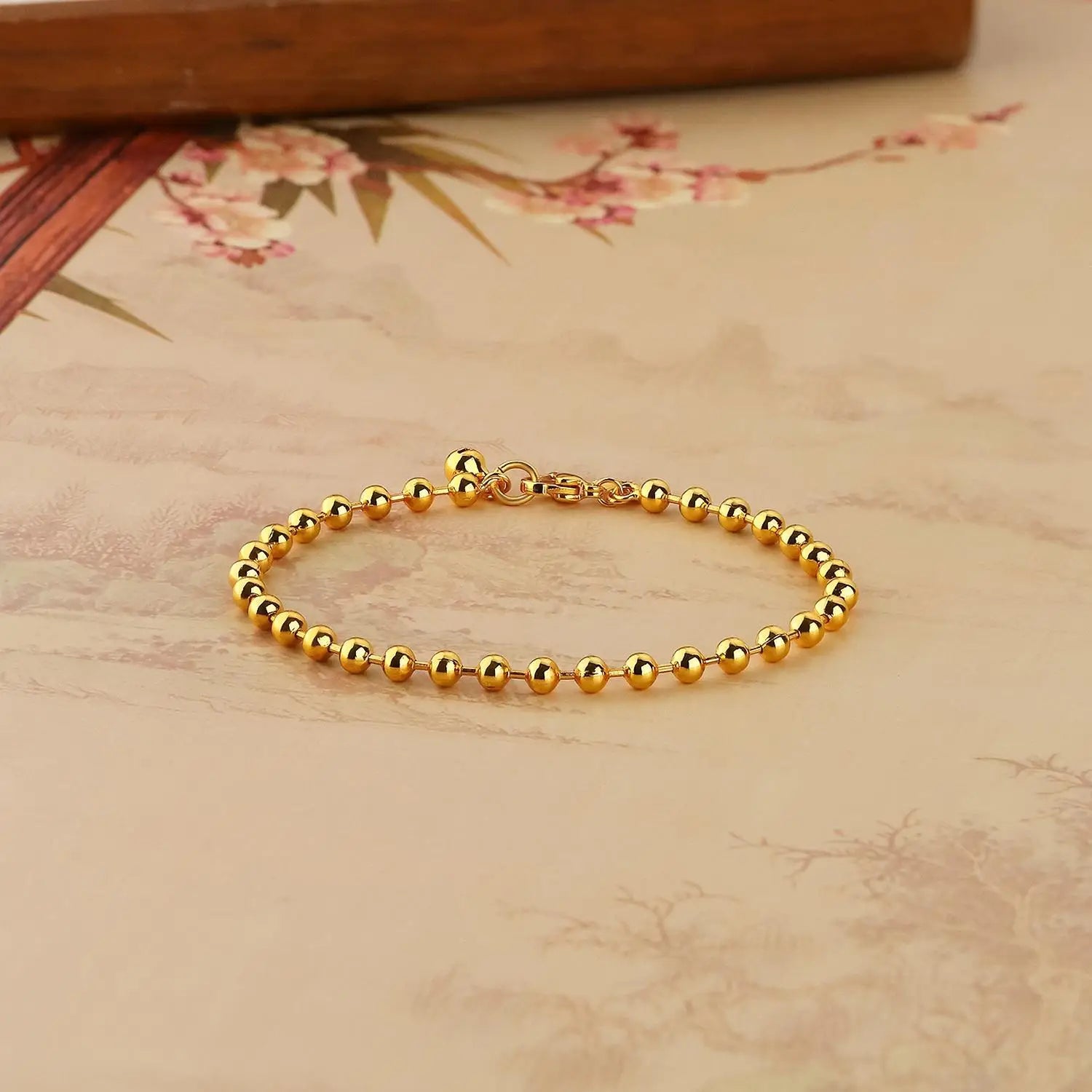 Beaded Bell Bracelet Women