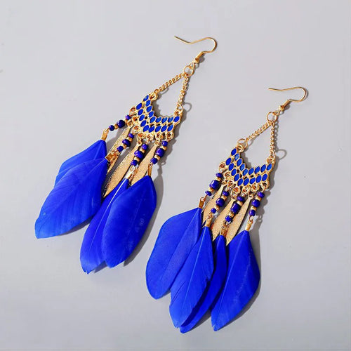 Flower Enamel Earrings