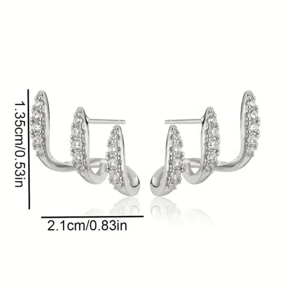 Claw Stud Earrings
