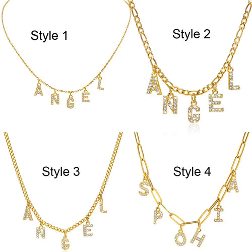 Initial Name Necklace