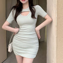 Korean Bodycon Mini Dress