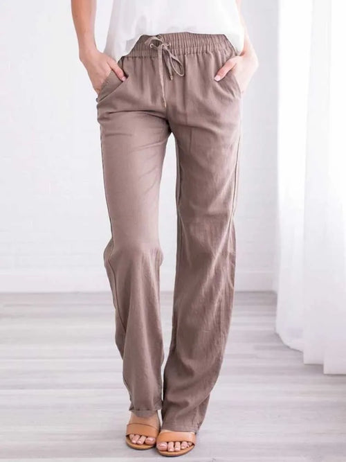 GlideGlam DrawWide Pants