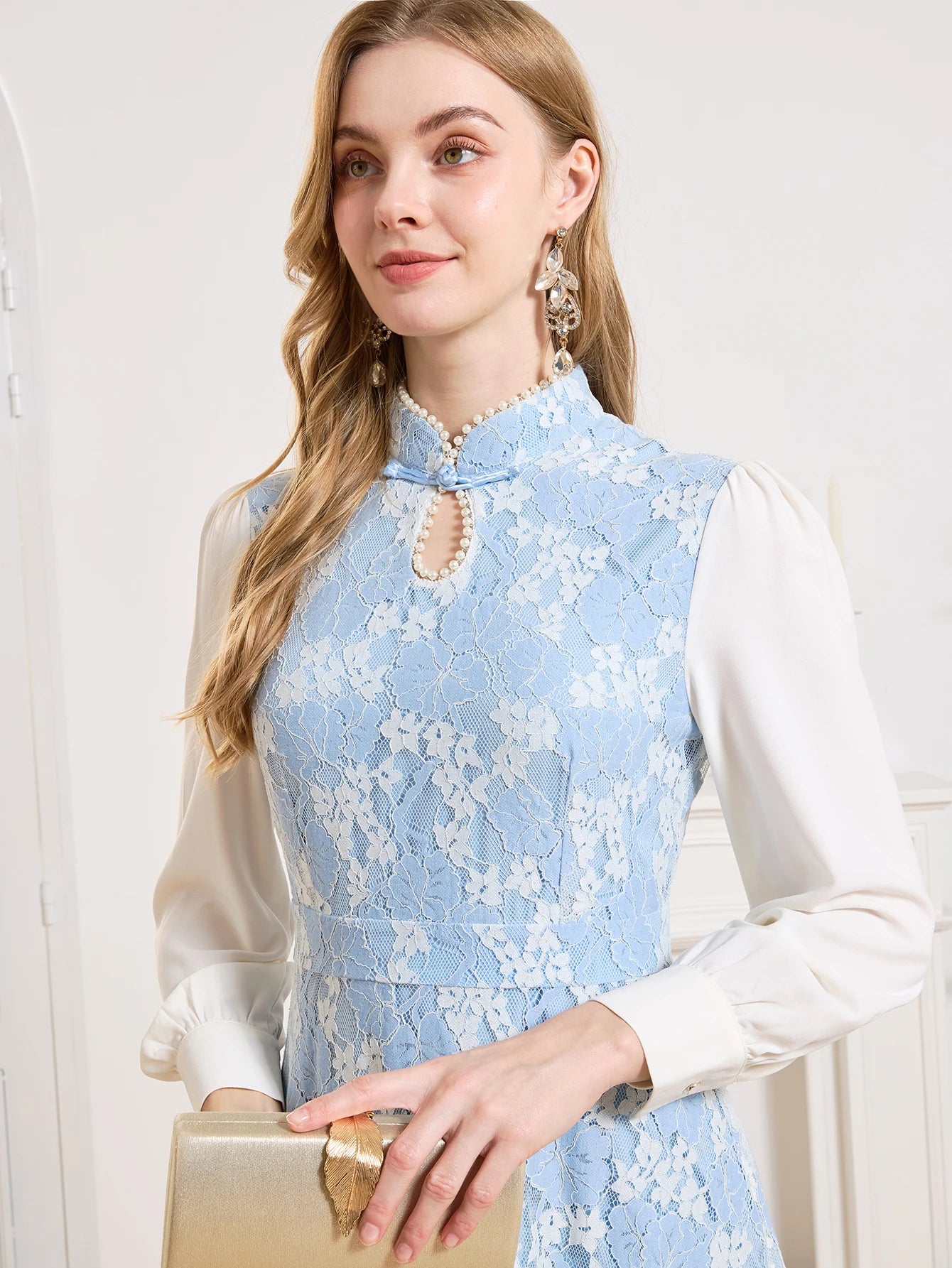 Elegant Lace Party Dress