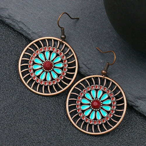 Enamel Earrings