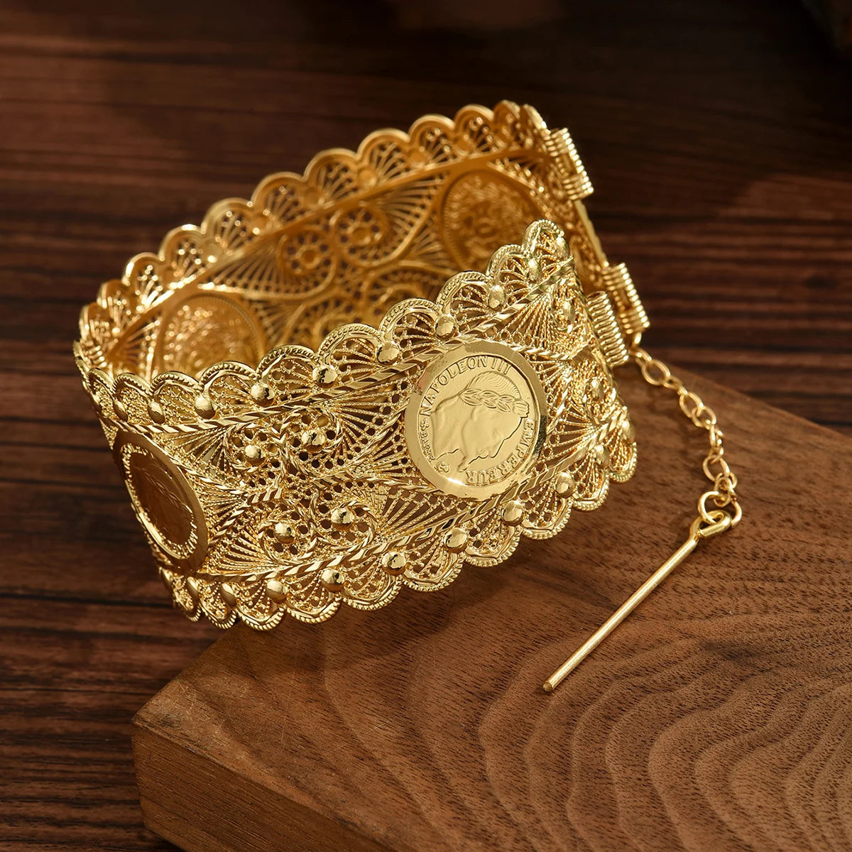 Gold Arabian Bracelet