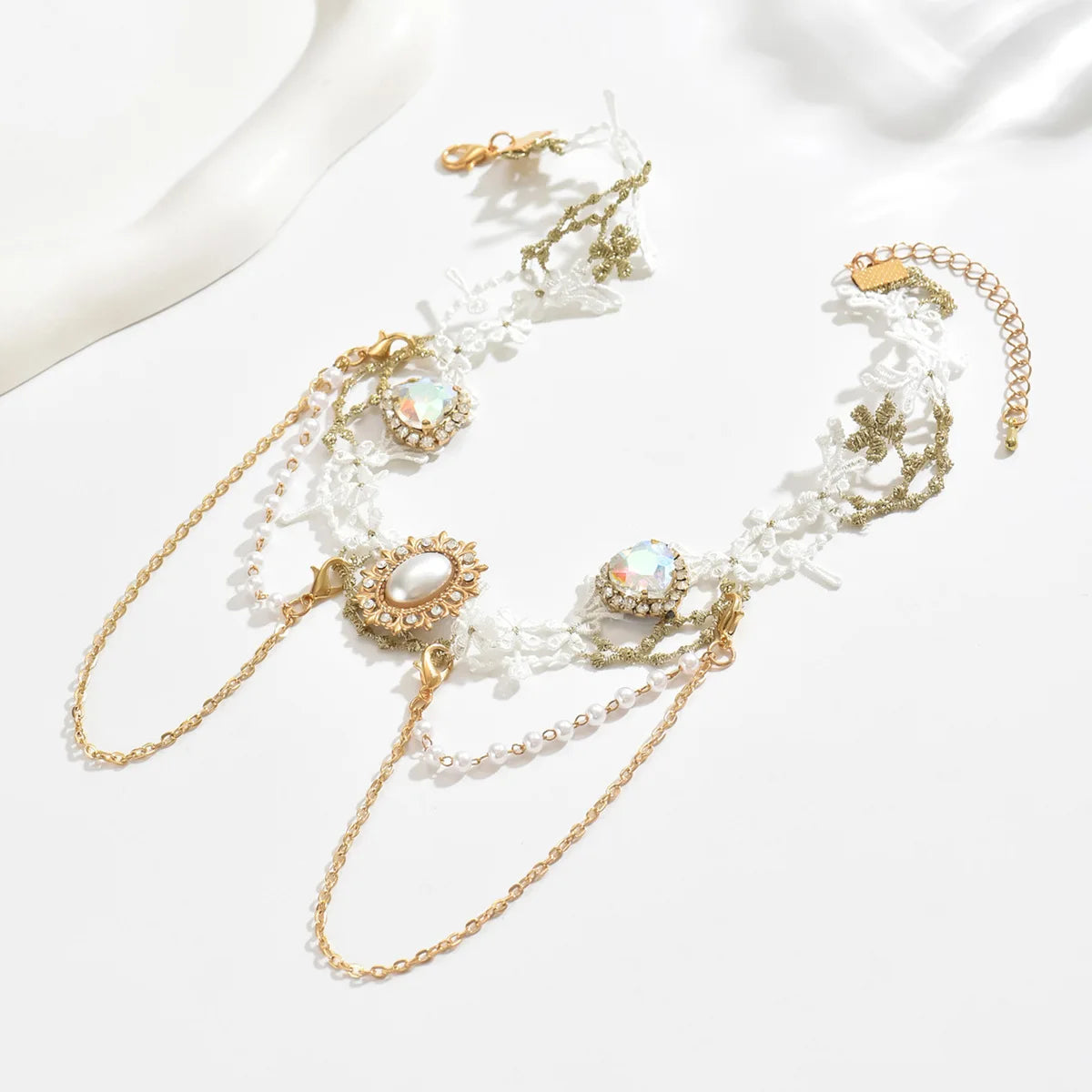 Lolita Lace Pearl Necklace