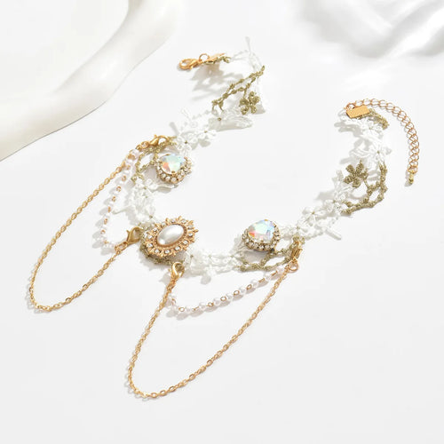 Lolita Lace Pearl Necklace