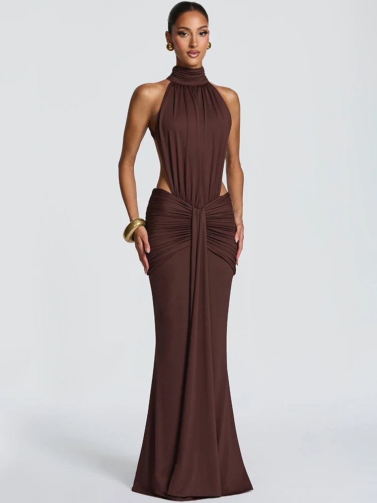 Backless Sexy Maxi Dress