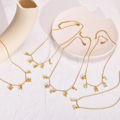 Initial Name Necklace