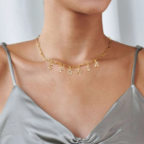 Initial Name Necklace