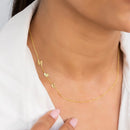 Heart Initial Name Necklace