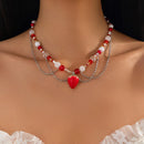 Lolita Lace Pearl Necklace