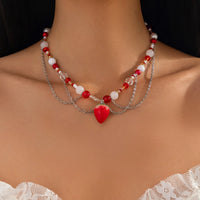 Lolita Lace Pearl Necklace