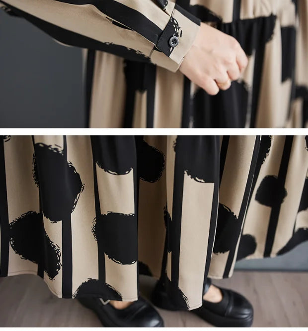 Polka Dot Lantern Dress