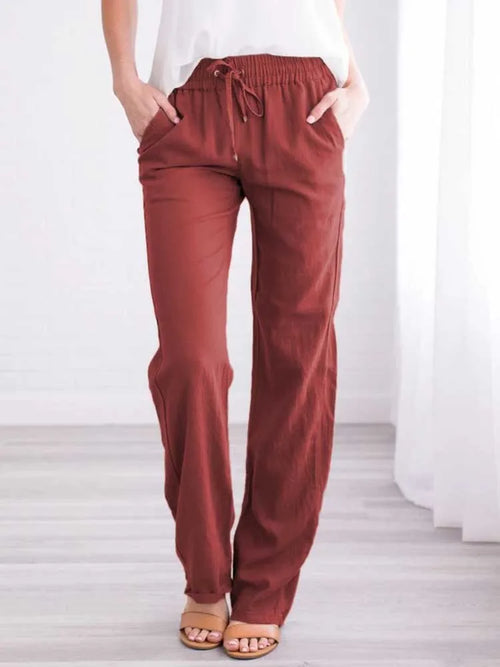 GlideGlam DrawWide Pants