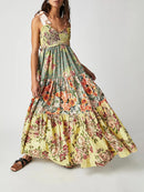 Boho Smocked Summer Dress