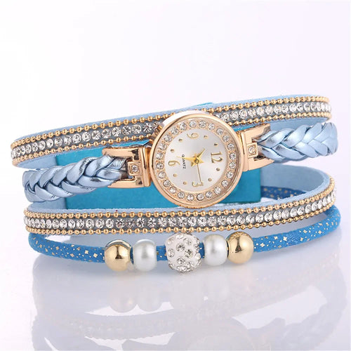 Wrap-Around Bracelet Watch
