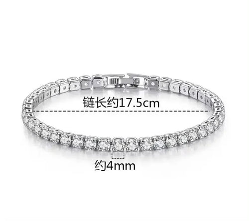 S925 Silver Charm Bracelet