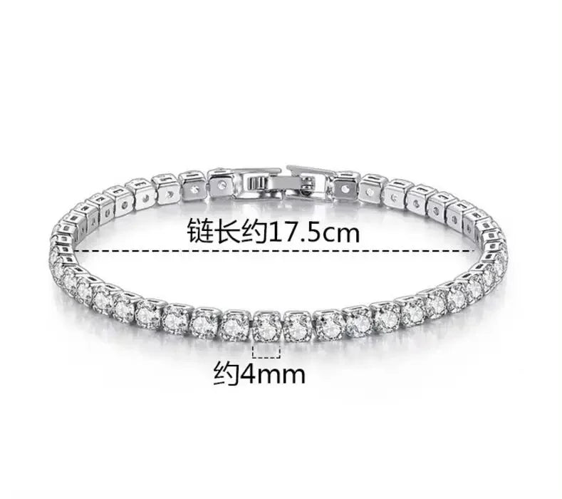 S925 Silver Charm Bracelet