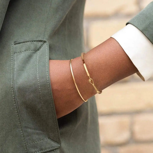 Delicate Thin Cuff Bracelet