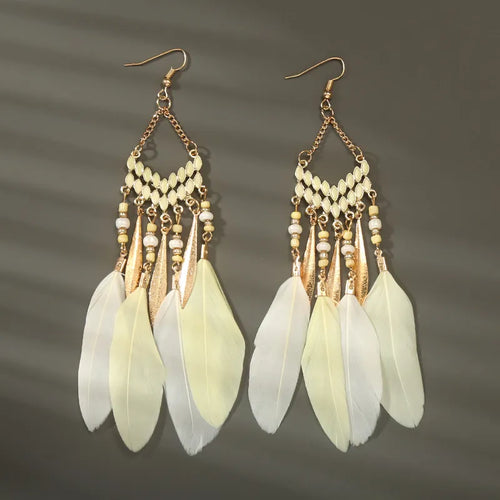 Flower Enamel Earrings