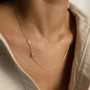 Heart Initial Name Necklace