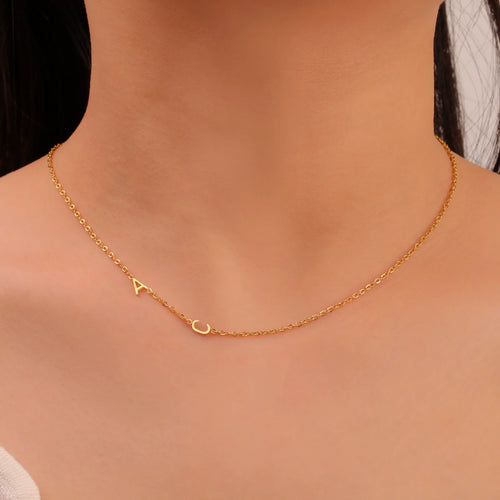 Initial Letter Necklaces