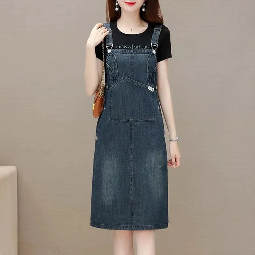 Plus Size Denim Dress