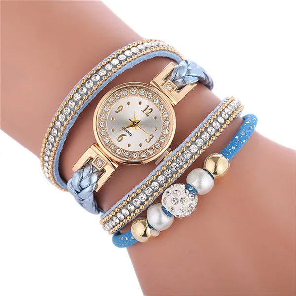 Wrap-Around Bracelet Watch