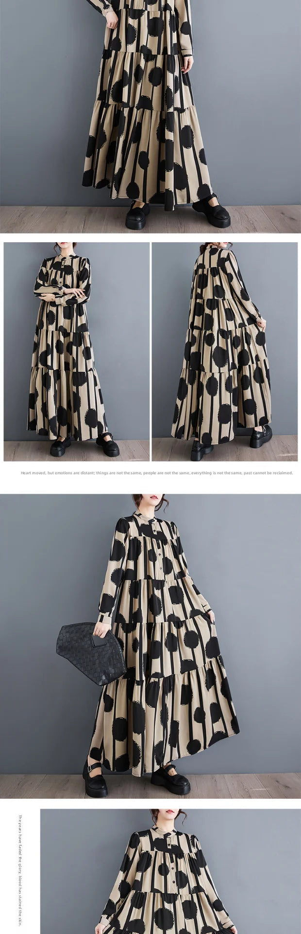 Polka Dot Lantern Dress