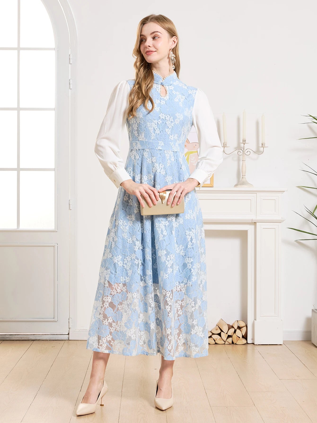 Elegant Lace Party Dress