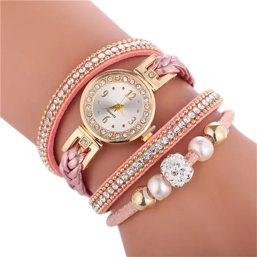 Wrap-Around Bracelet Watch