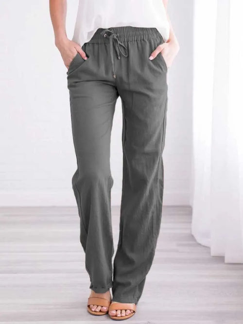 GlideGlam DrawWide Pants