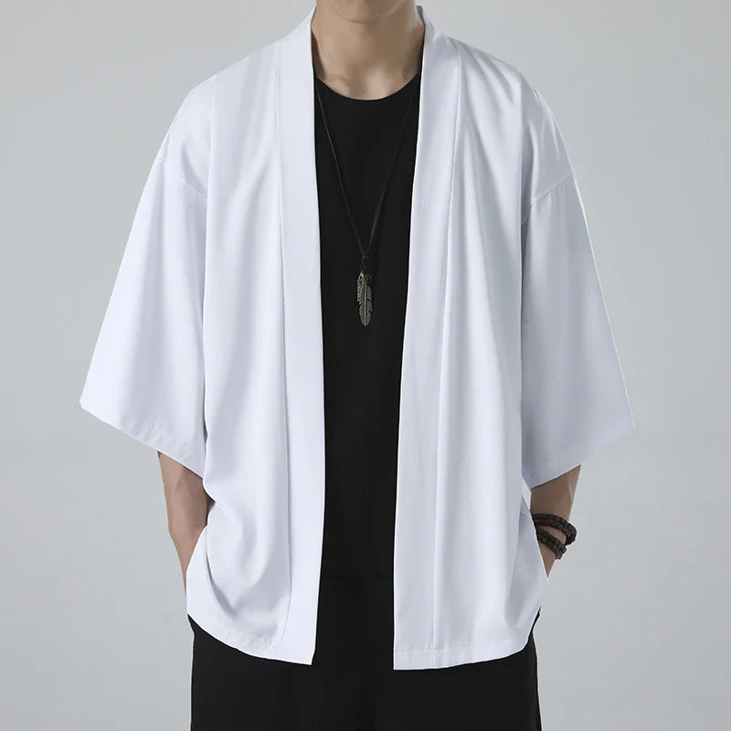 Men’s Kimono Cardigan Shirt