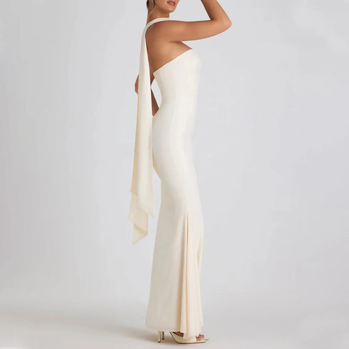 Ivory Bloom Strapless Dress