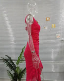 Tie-Dye Bodycon Maxi Dress