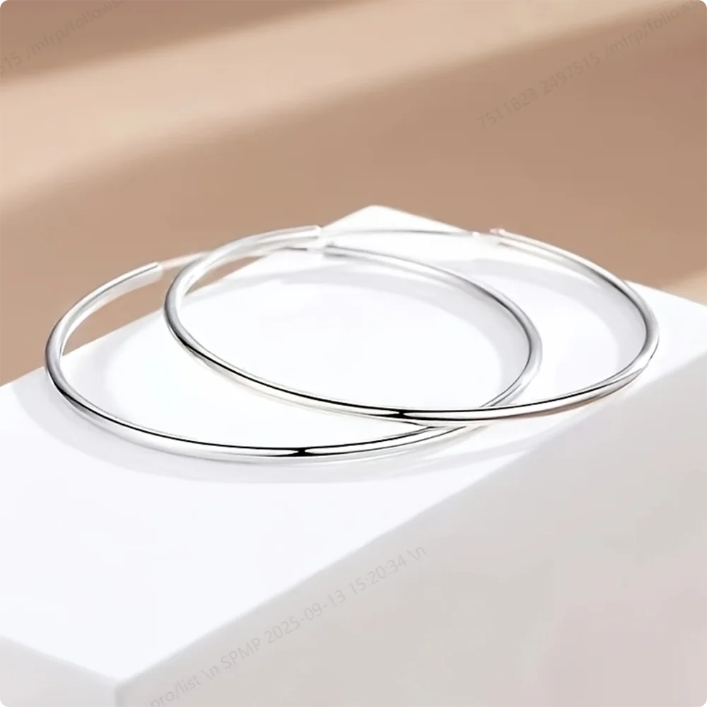 Sterling Silver Hoop Earrings