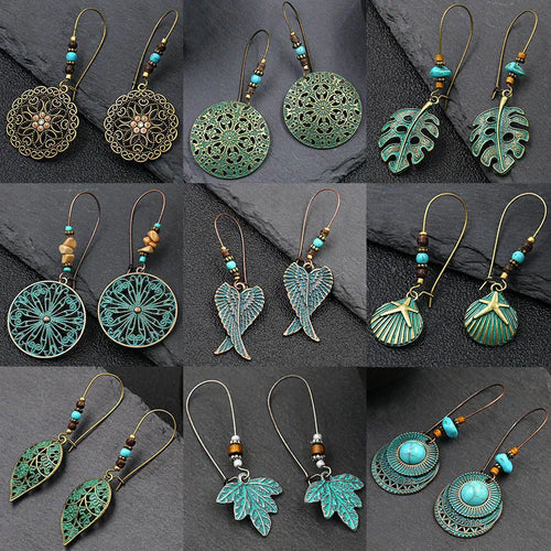 Boho Earings Antique Jewelry