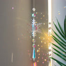 Crystal Diamond Moon Sun Catcher Butterfly Lotus Rainbow Christmas Home Garden Decoration Wind Chime