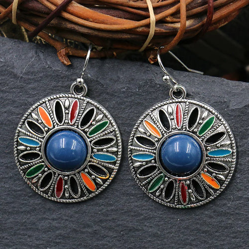 Enamel Earrings