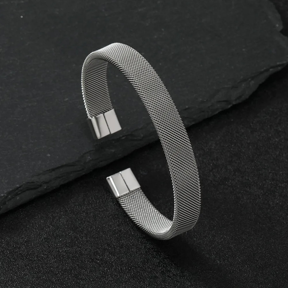 Stainless Steel Cuff Bracelet