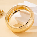 Wide Simple Fashion Bracelet