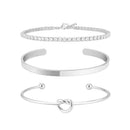 Gold Plated Bracelets Set
